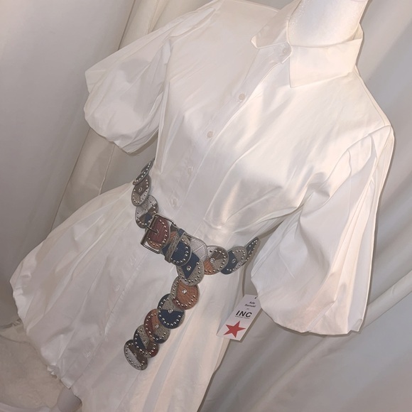 Elegant white dress - Picture 5 of 7